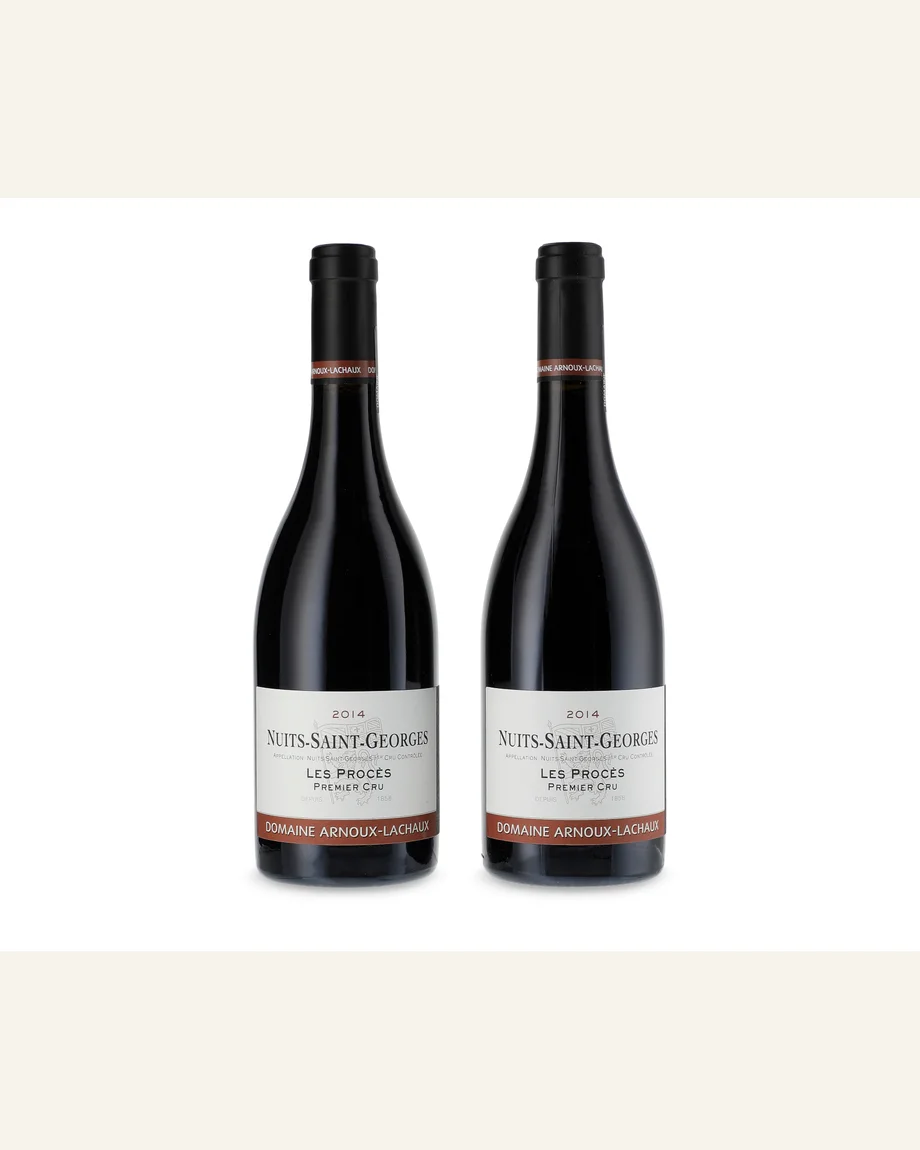 Arnoux Nuits Saint Georges Les Proces夜圣乔治铂丝一级田酒标与酒瓶图片