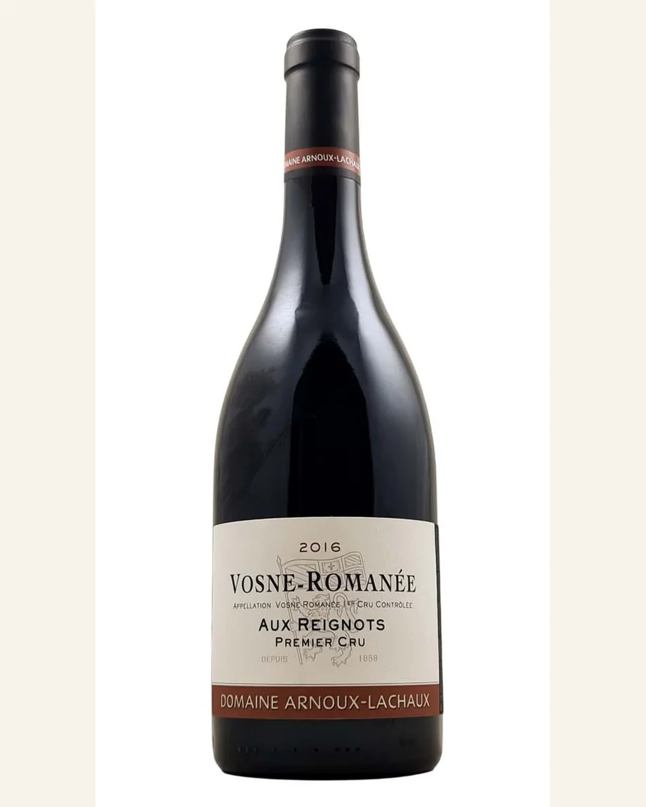 Arnoux Vosne Romanee Aux Reignots沃恩罗曼尼雷尼奥一级田酒标与酒瓶图片