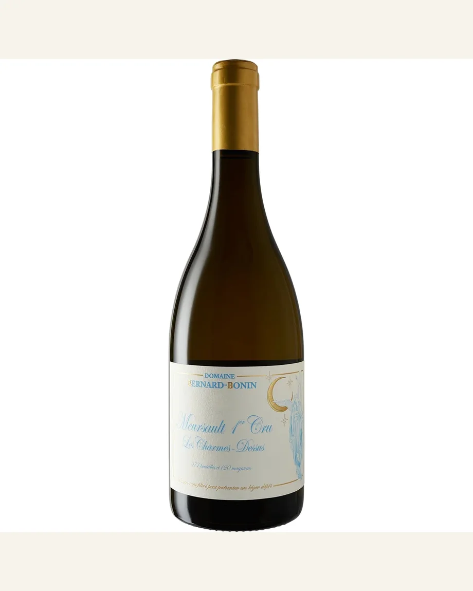 Bernard Bonin Meursault Charmes Du Milieu默尔索夏姆一级田(中段地块）酒标与酒瓶图片