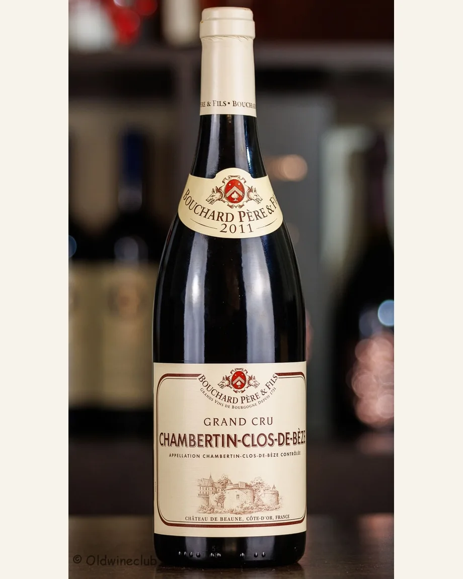 Bouchard Pere & Fils Chapelle Chambertin教堂香贝丹特级田酒标与酒瓶图片