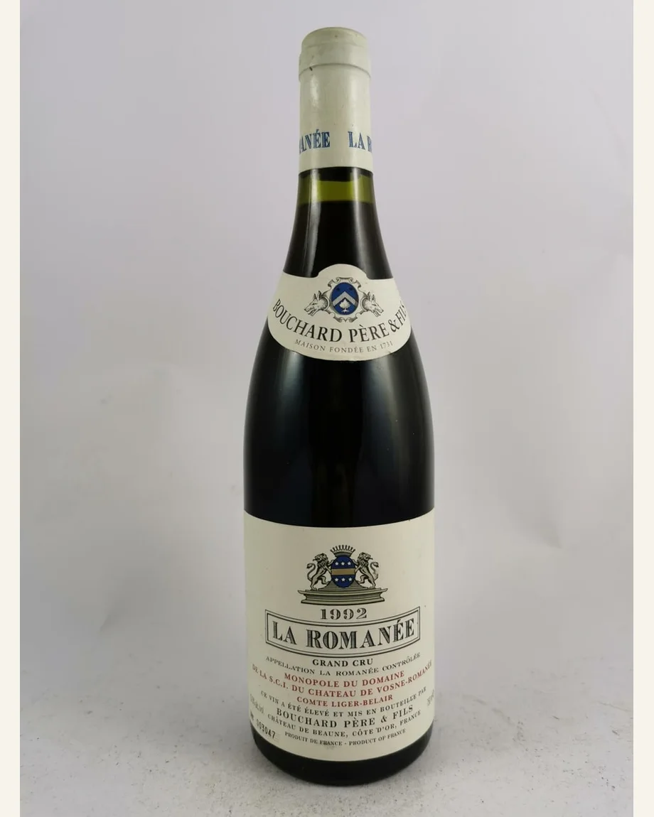 Bouchard Pere & Fils La Romanee拉罗曼尼酒标与酒瓶图片