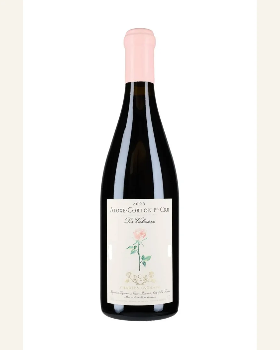 Charles Lachaux Aloxe Corton Les Valozieres酒标与酒瓶图片