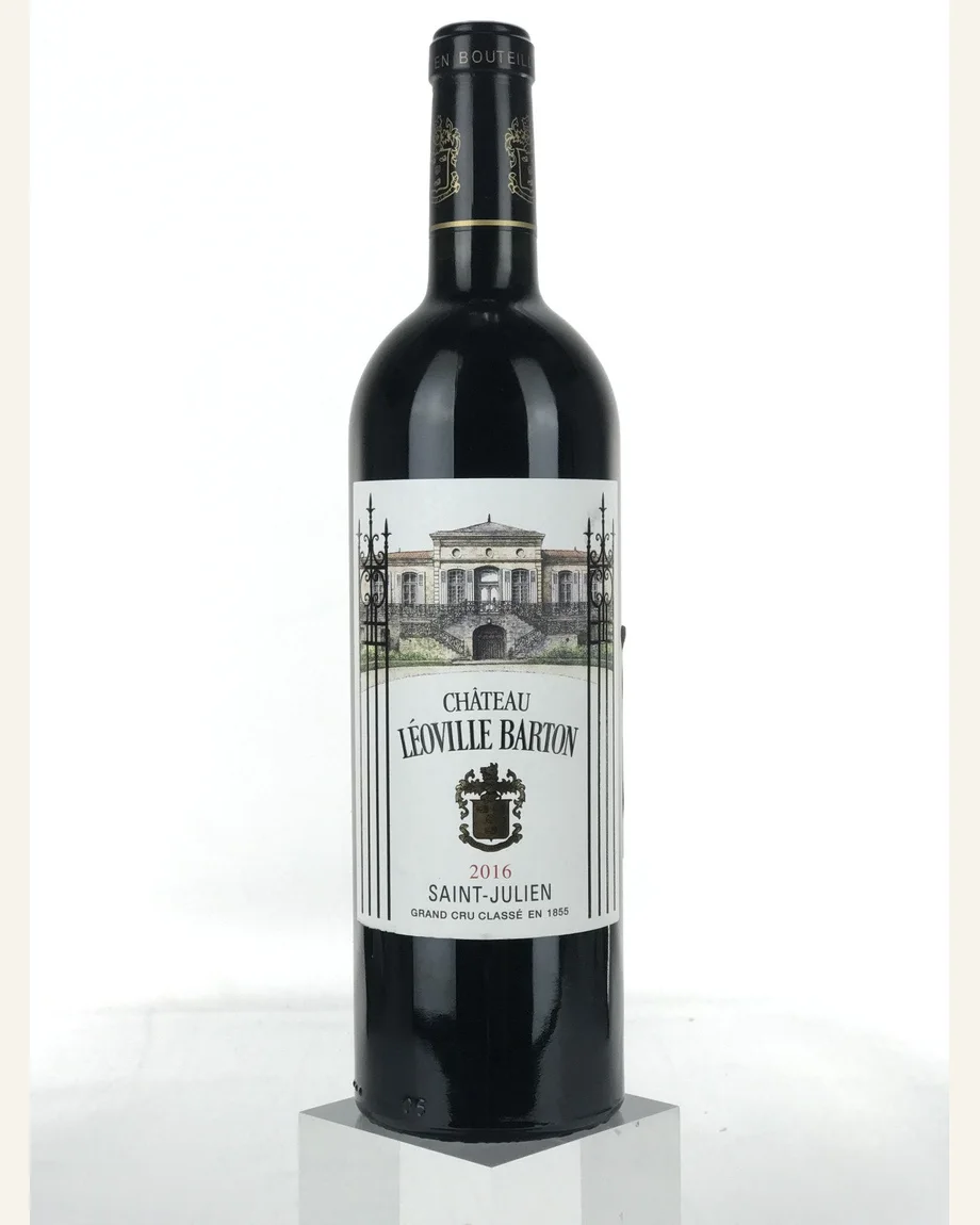 Château Léoville-Barton 巴顿酒庄正牌干红酒标与酒瓶图片