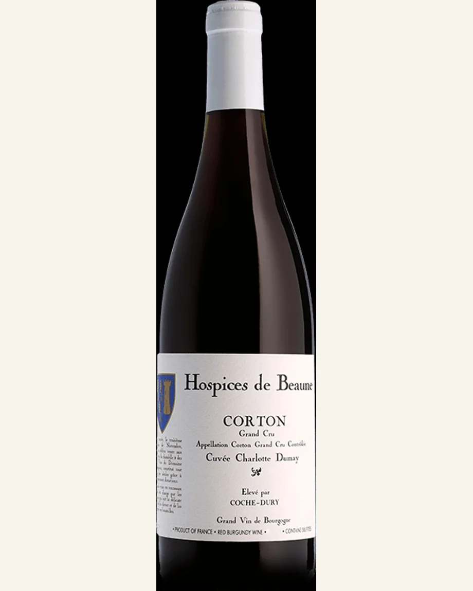 Coche Dury Corton科齐科通干红特级园酒标与酒瓶图片