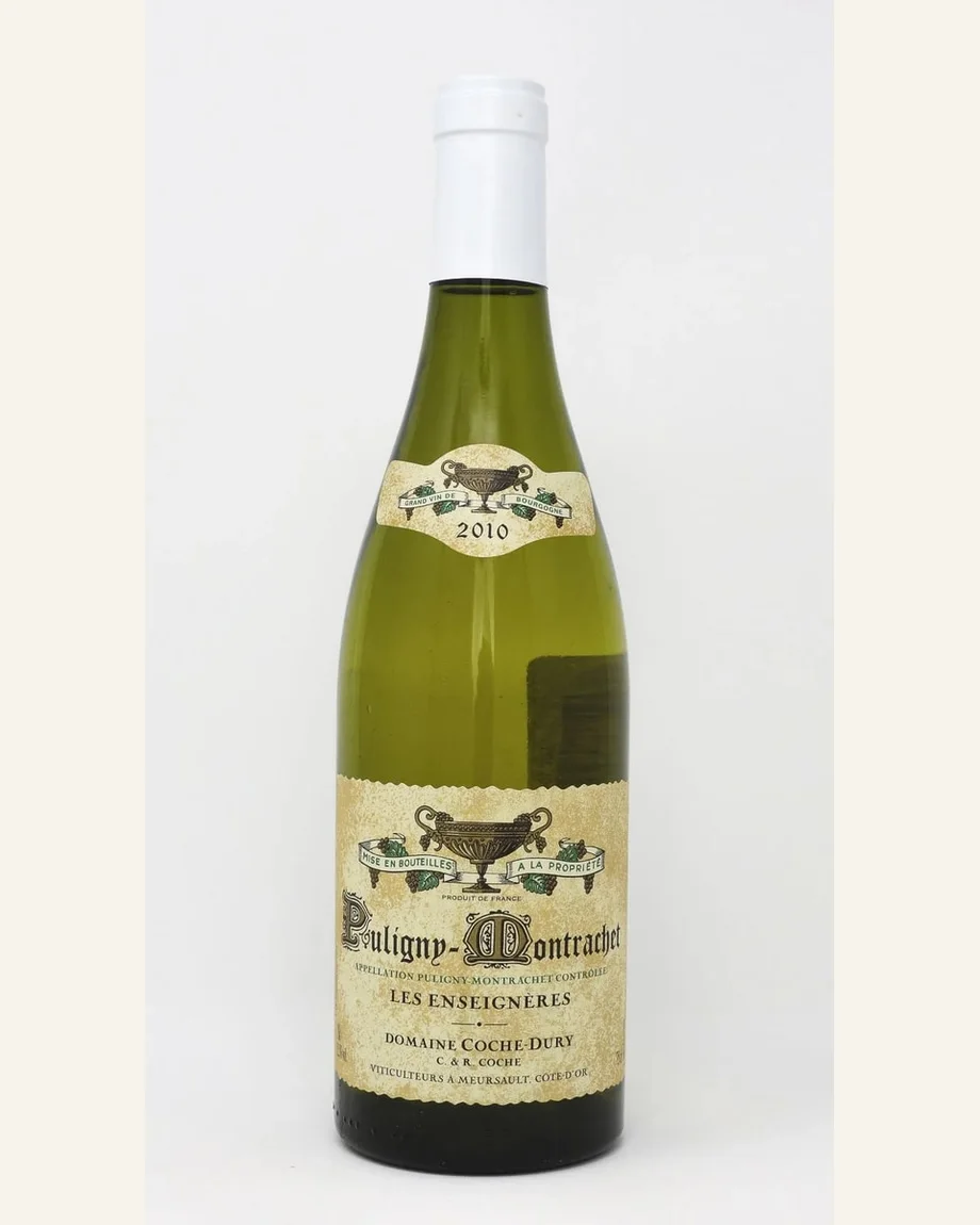 Coche Dury Puligny Montrachet Les Enseigneres / 科齐默尔索恩斯诺园酒标与酒瓶图片