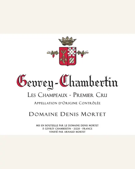 Denis Mortet Gevrey Chambertin 1er Cru Champeaux尚波一级田酒款图片