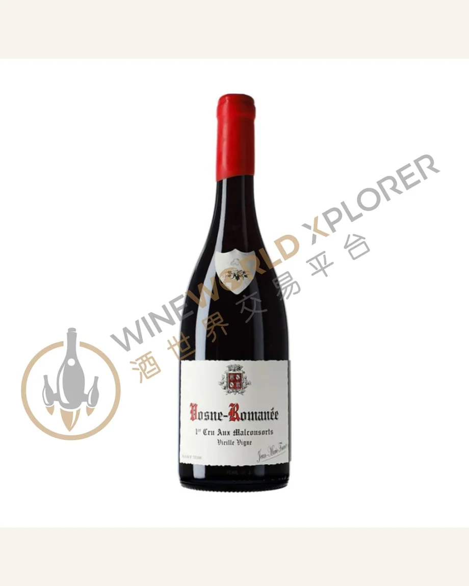 Fourrier Vosne Romanee Aux Malconsorts沃恩罗曼尼奥马尔康索一级田酒标与酒瓶图片
