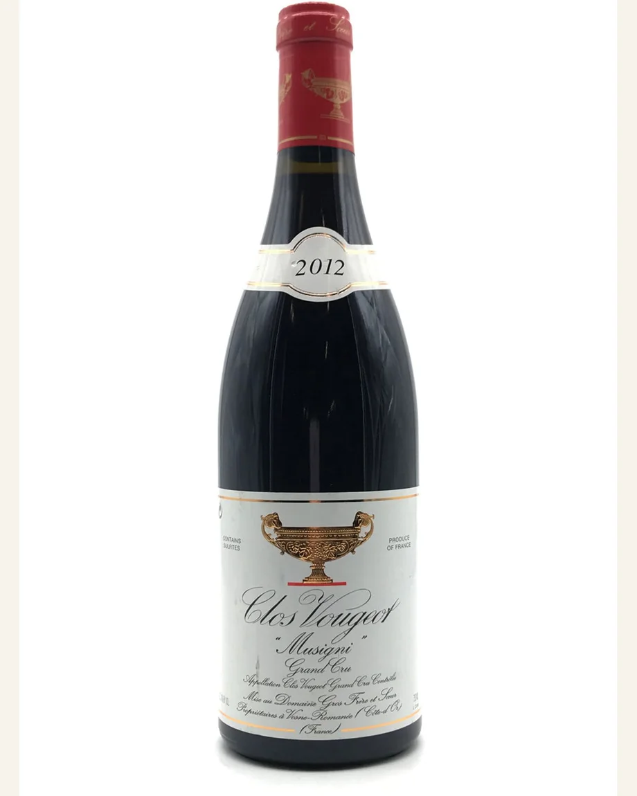 Gros Frere Et Soeur Clos Vougeot Musigni伏旧园慕西尼酒标与酒瓶图片