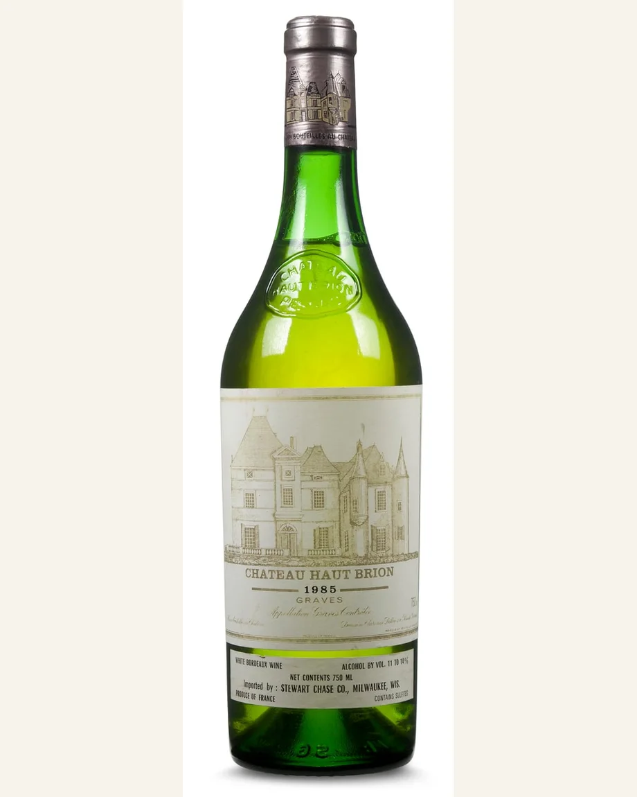奥比安干白Haut‑Brion Blanc酒标与酒瓶图片