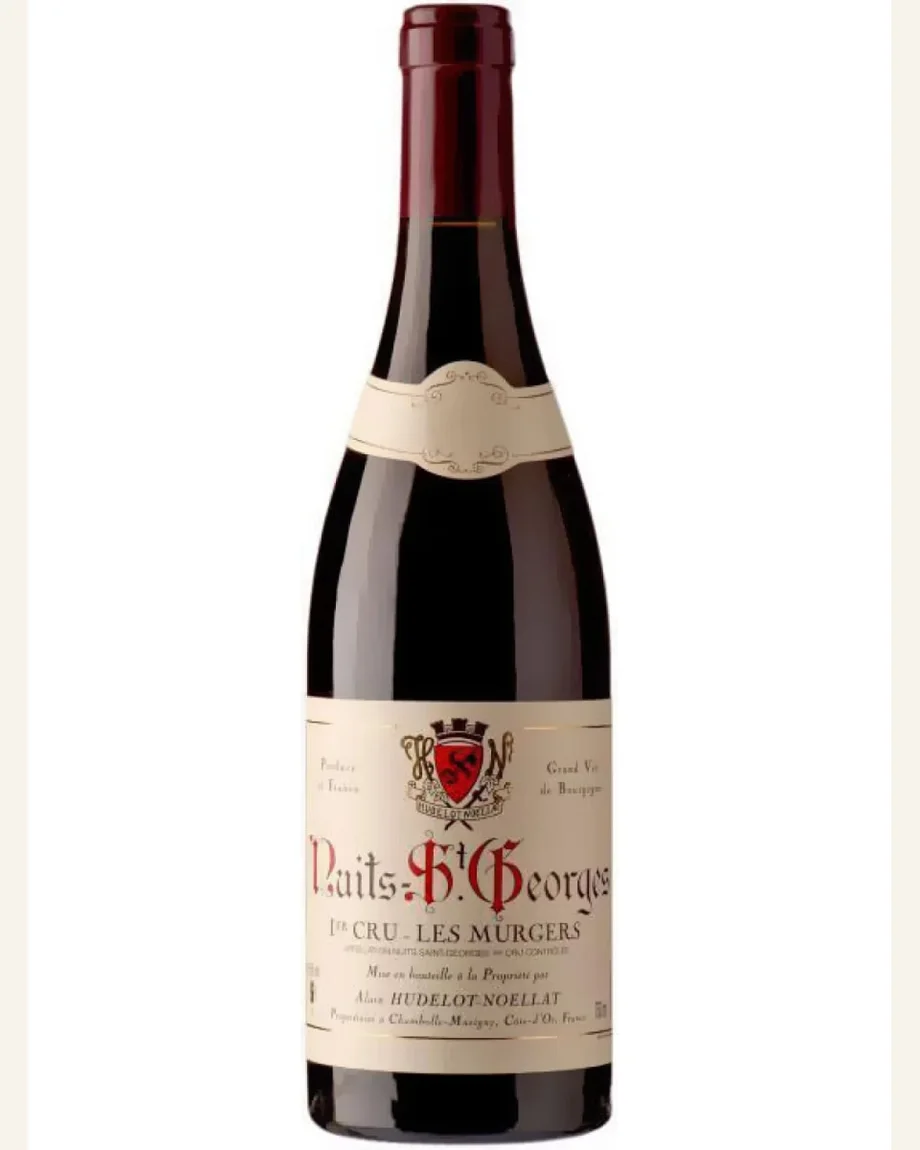 Hudelot Noellat Nuits St Georges Les Murgers夜圣乔治穆尔格一级田(石堆园)酒标与酒瓶图片