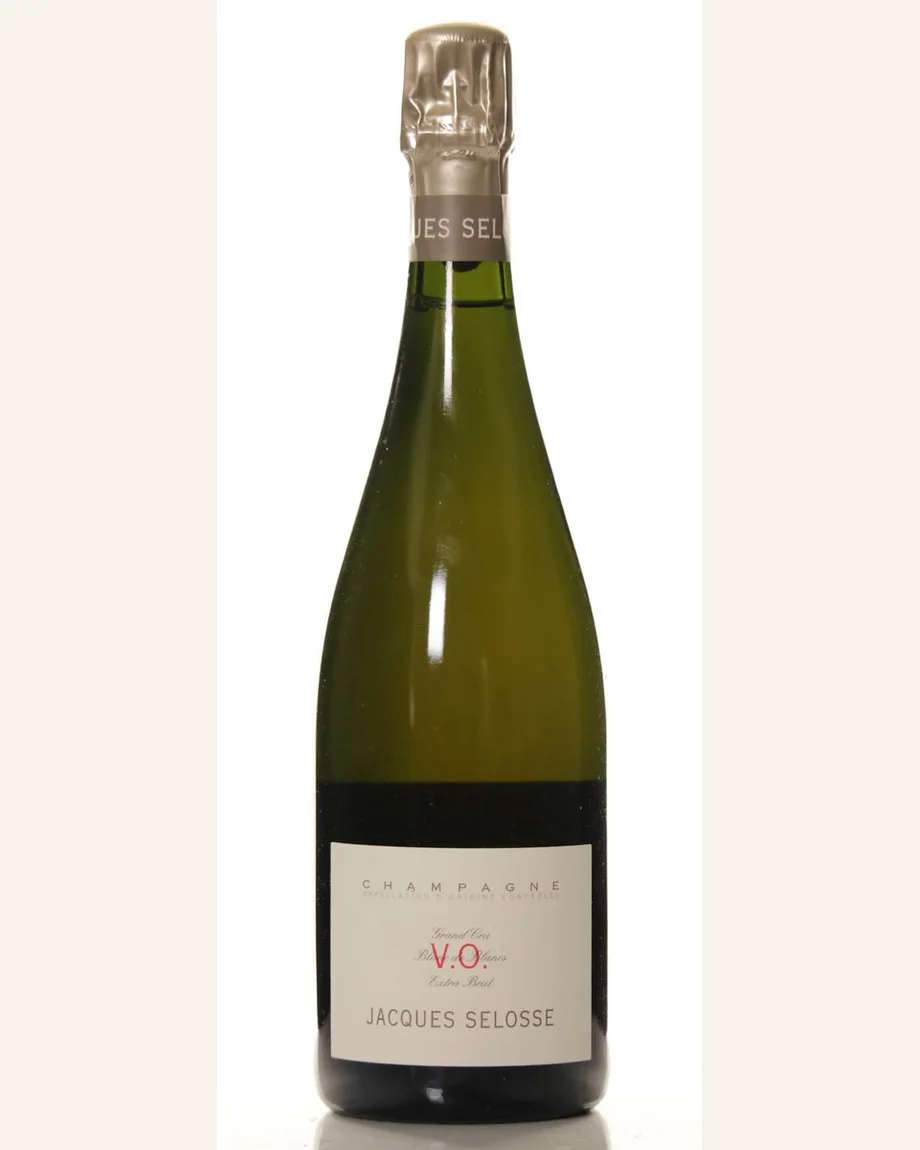 Jacques Selosse Version Originale Nv雅克·塞洛斯 原版白中白特级园香槟酒标与酒瓶图片