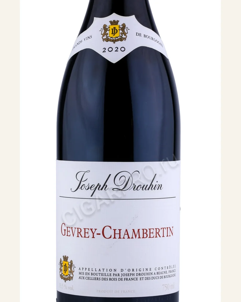 Joseph Drouhin Griottes Chambertin格里特香贝丹特级田酒标与酒瓶图片