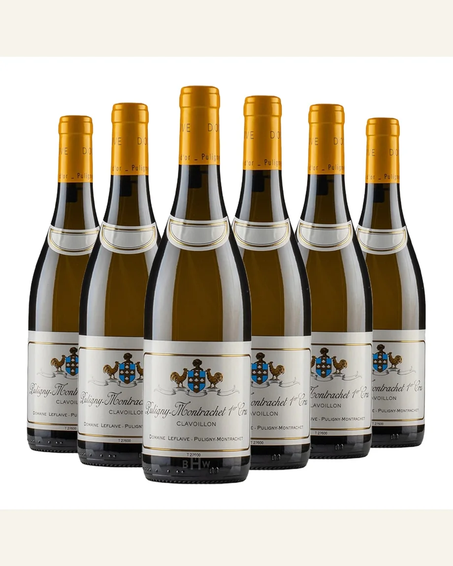 Leflaive Puligny Montrachet Les Clavoillons克拉维蓉一级田酒标与酒瓶图片