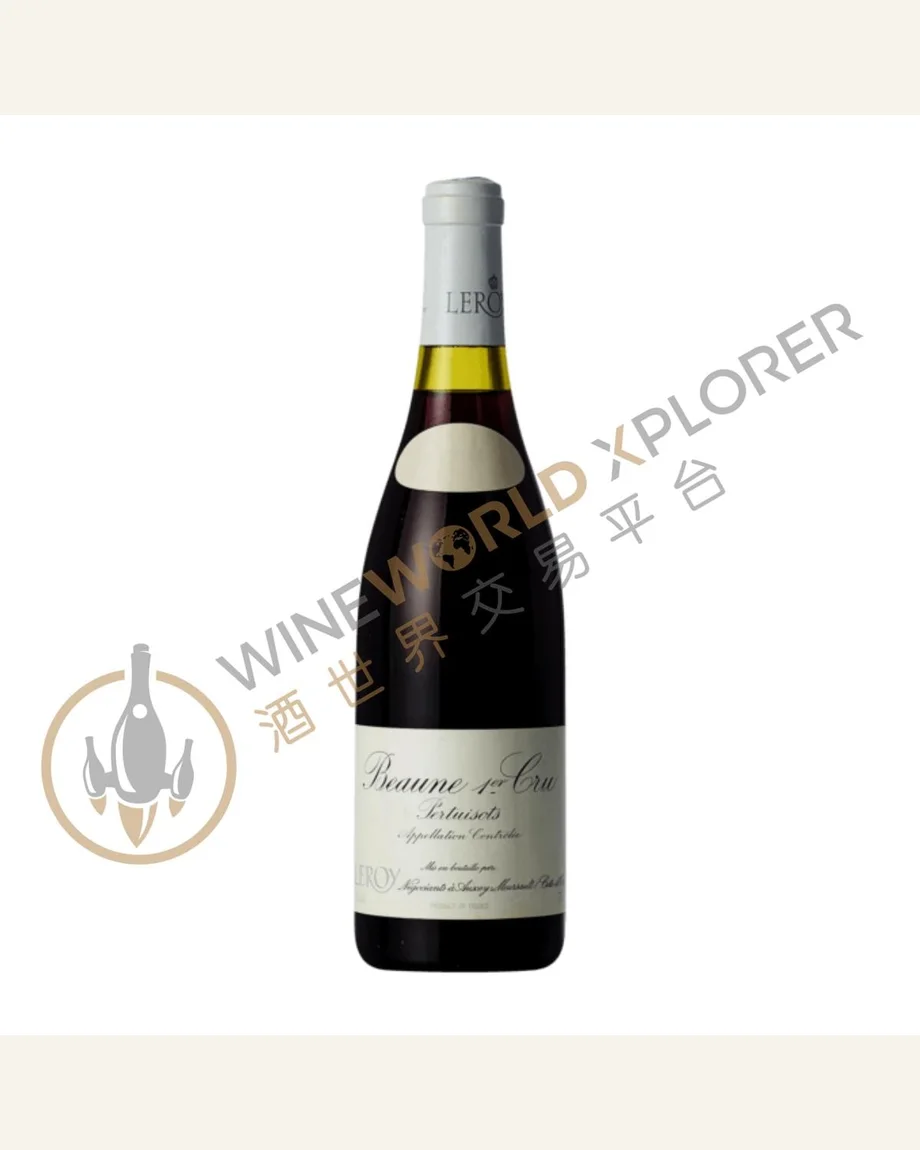 Leroy Beaune 1er Cru Pertuisots佩蒂索一级田酒标与酒瓶图片