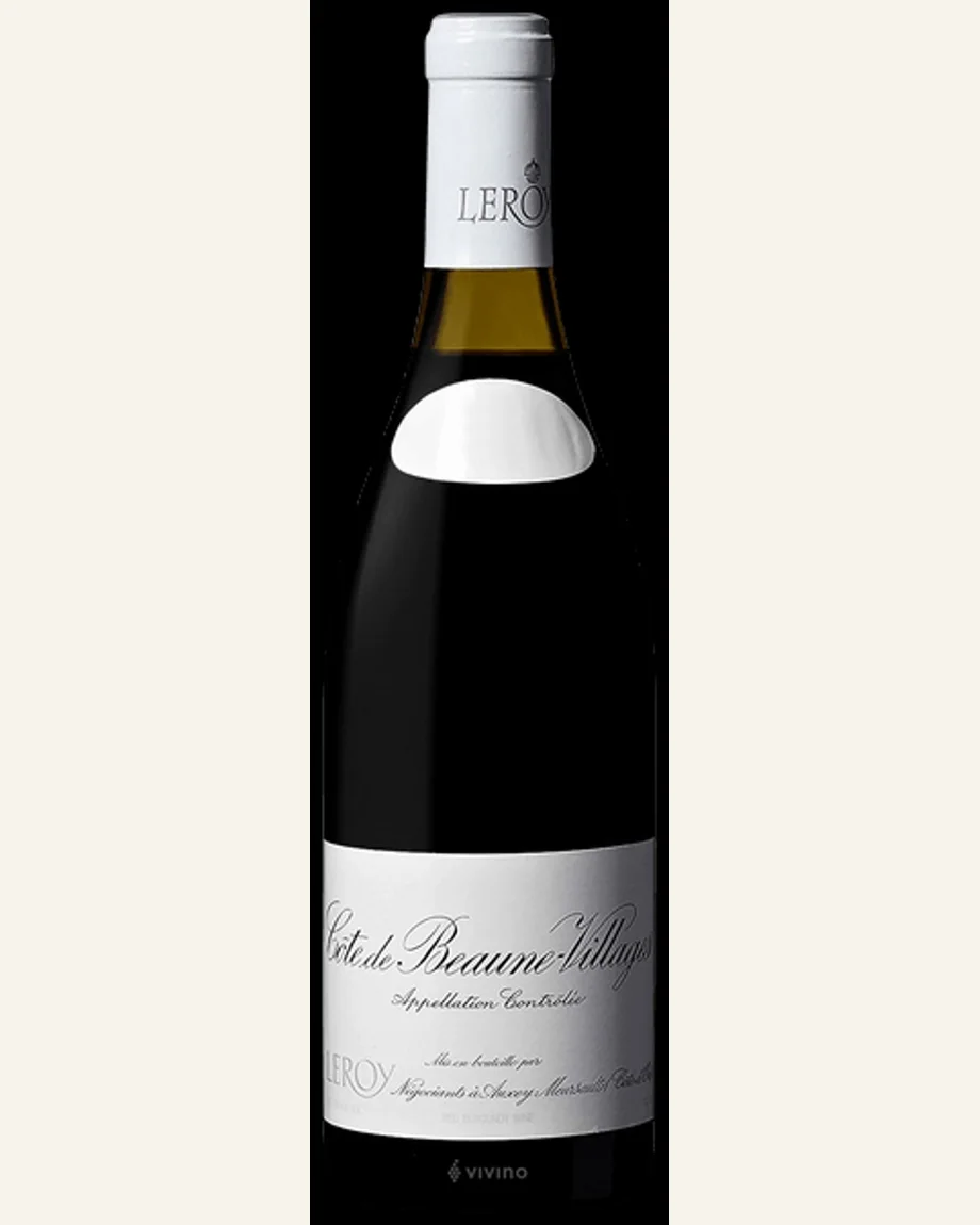 Leroy Cotes De Beaune Villages伯恩丘村级酒标与酒瓶图片