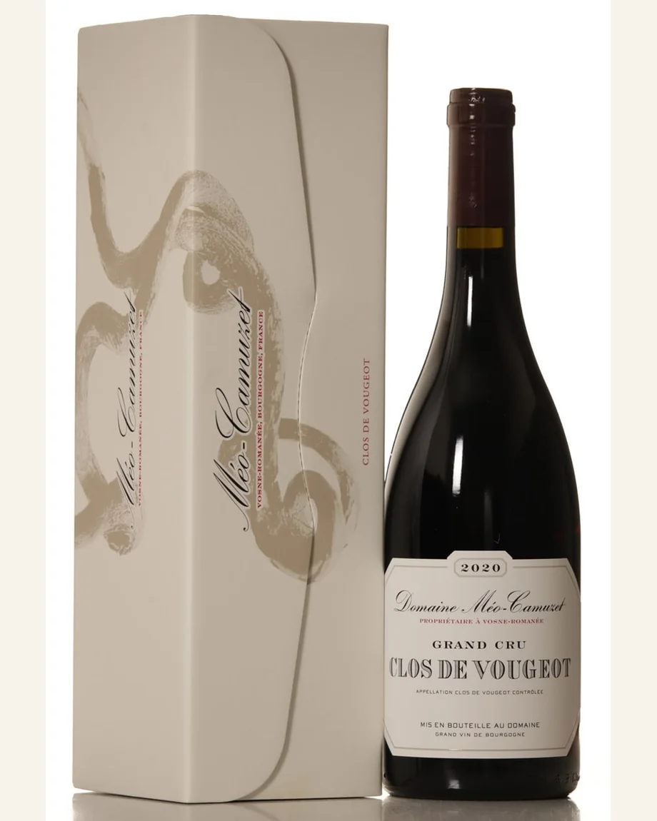Meo Camuzet Clos De Vougeot伏旧园酒标与酒瓶图片