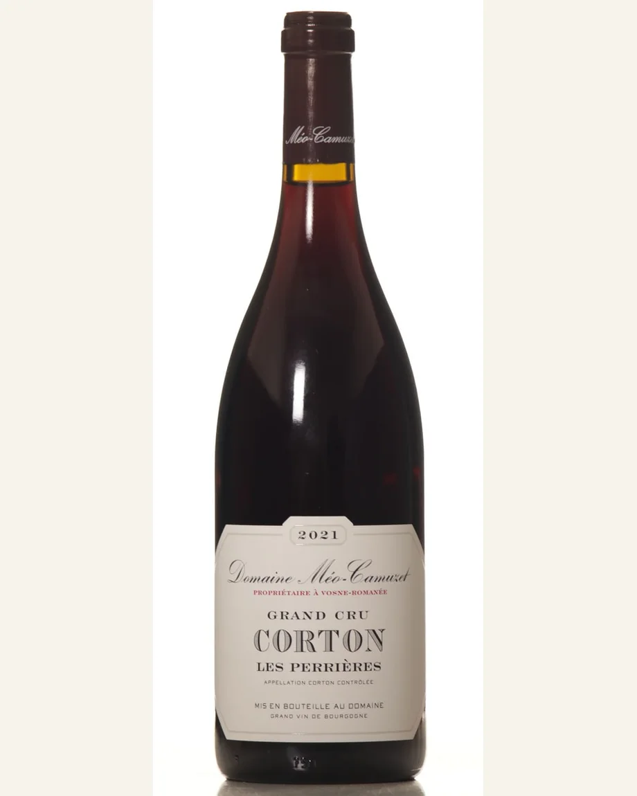 Meo Camuzet Corton Perrieres科尔登特级园酒标与酒瓶图片