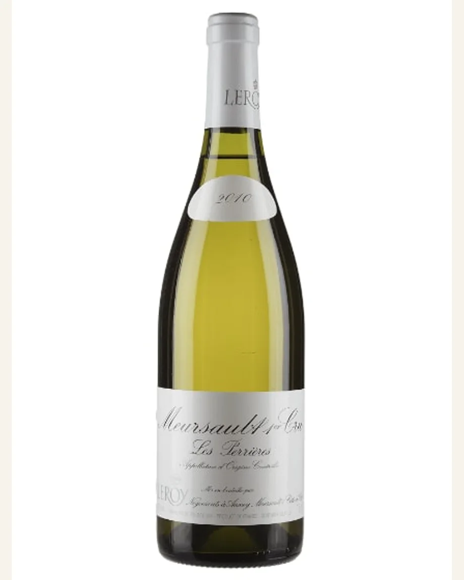 Meursault Les Perrieres石头一级田酒标与酒瓶图片