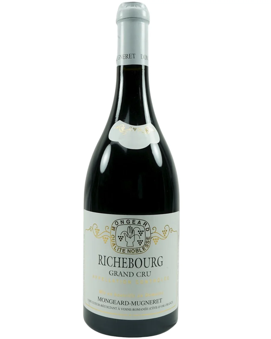 Mongeard Mugneret Richebourg李琦宝酒标与酒瓶图片