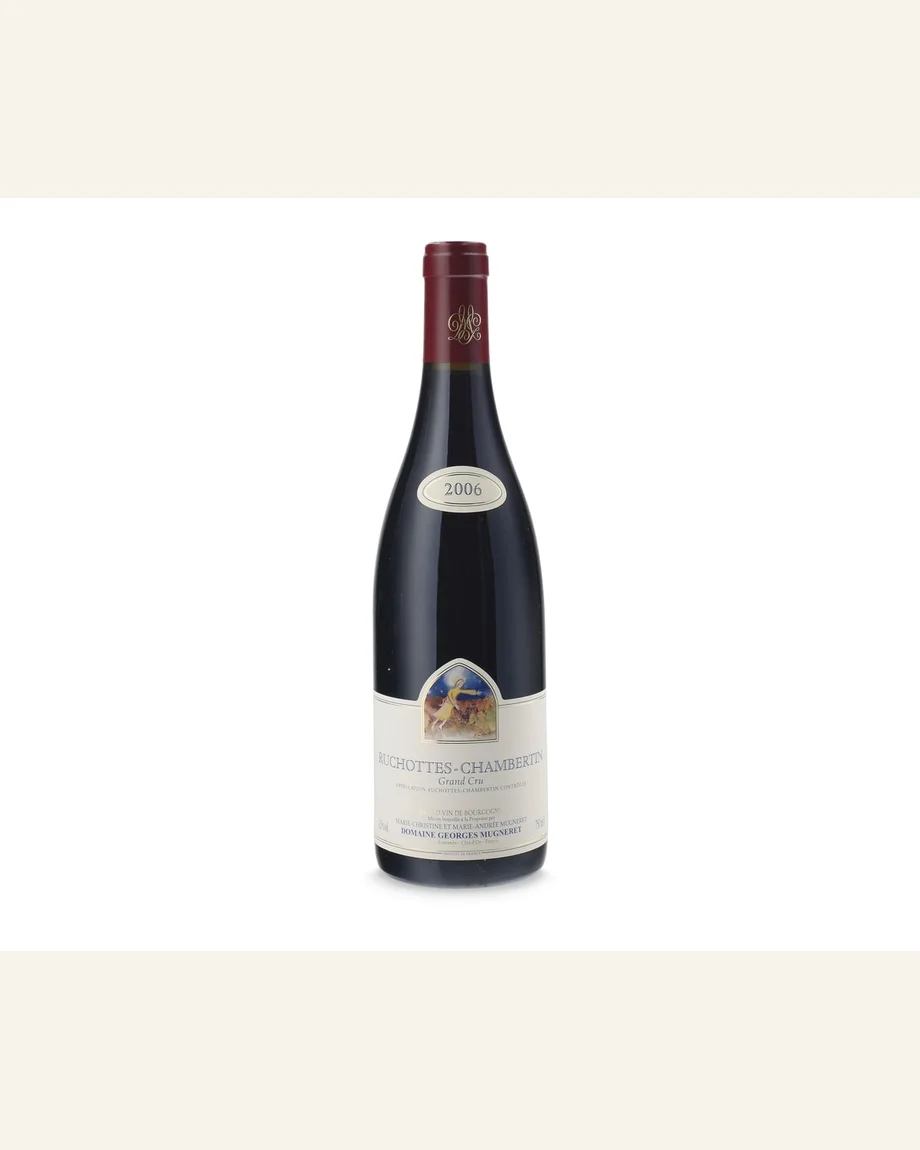 Mugneret Gibourg Ruchottes Chambertin卢肖特香贝丹酒标与酒瓶图片
