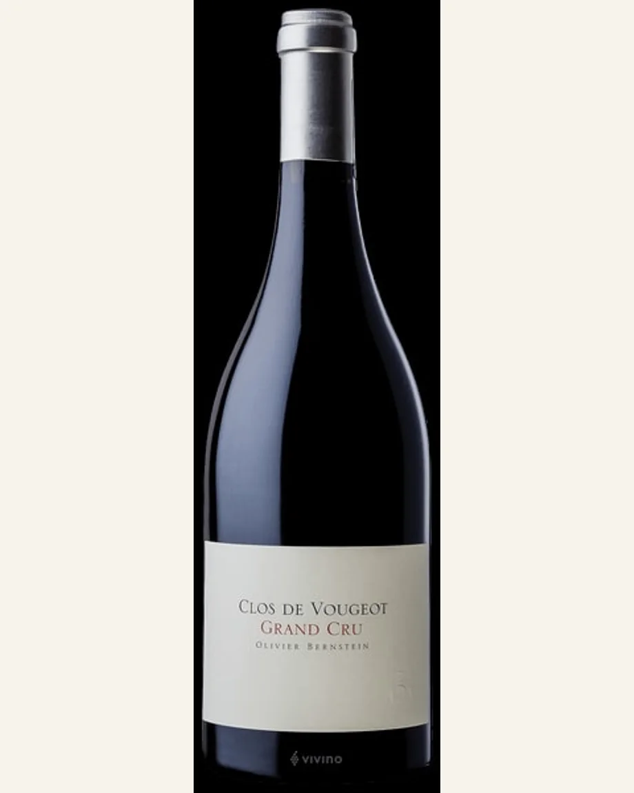 Olivier Bernstein Clos De Vougeot伏旧园酒标与酒瓶图片