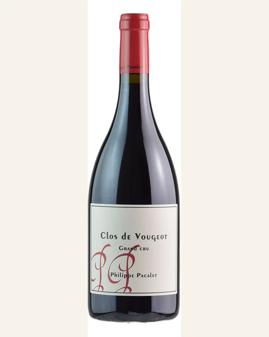 Philippe Pacalet Clos De Vougeot伏旧园酒标与酒瓶图片
