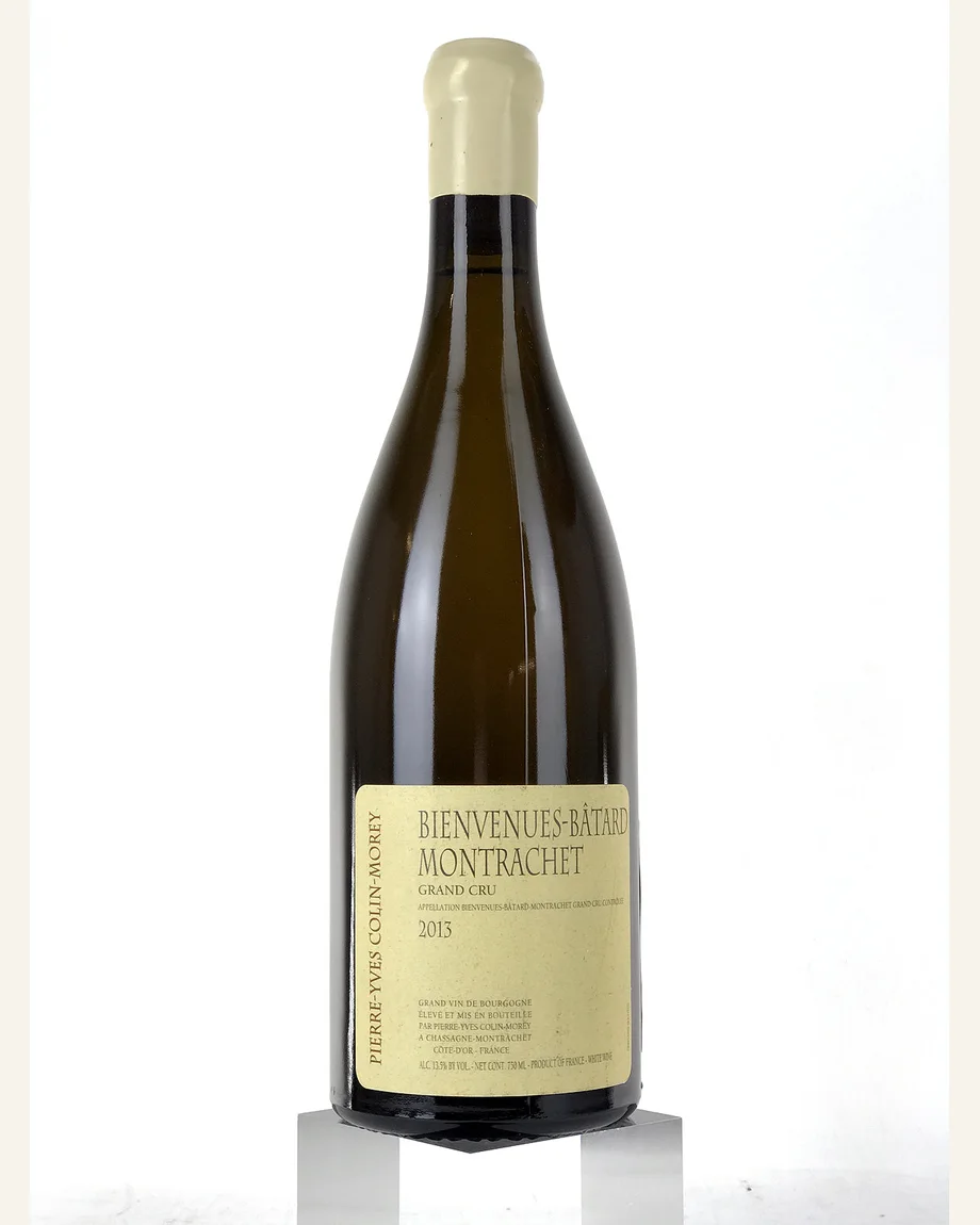 Pierre Yves Colin Morey Bienvenues Batard Montrachet 比维纳斯巴塔-蒙哈榭酒标与酒瓶图片