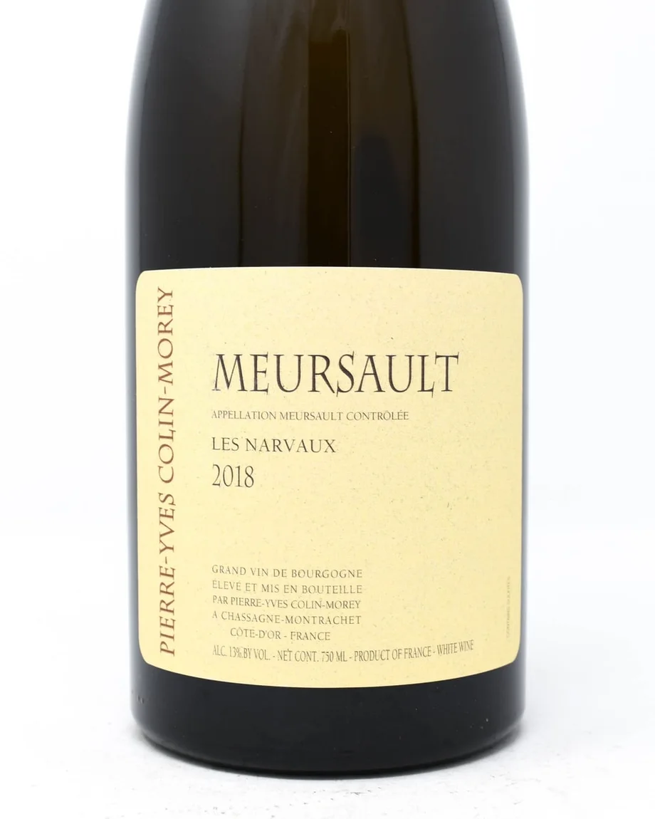 Pierre Yves Colin Morey Meursault Perrieres 石头一级田酒标与酒瓶图片