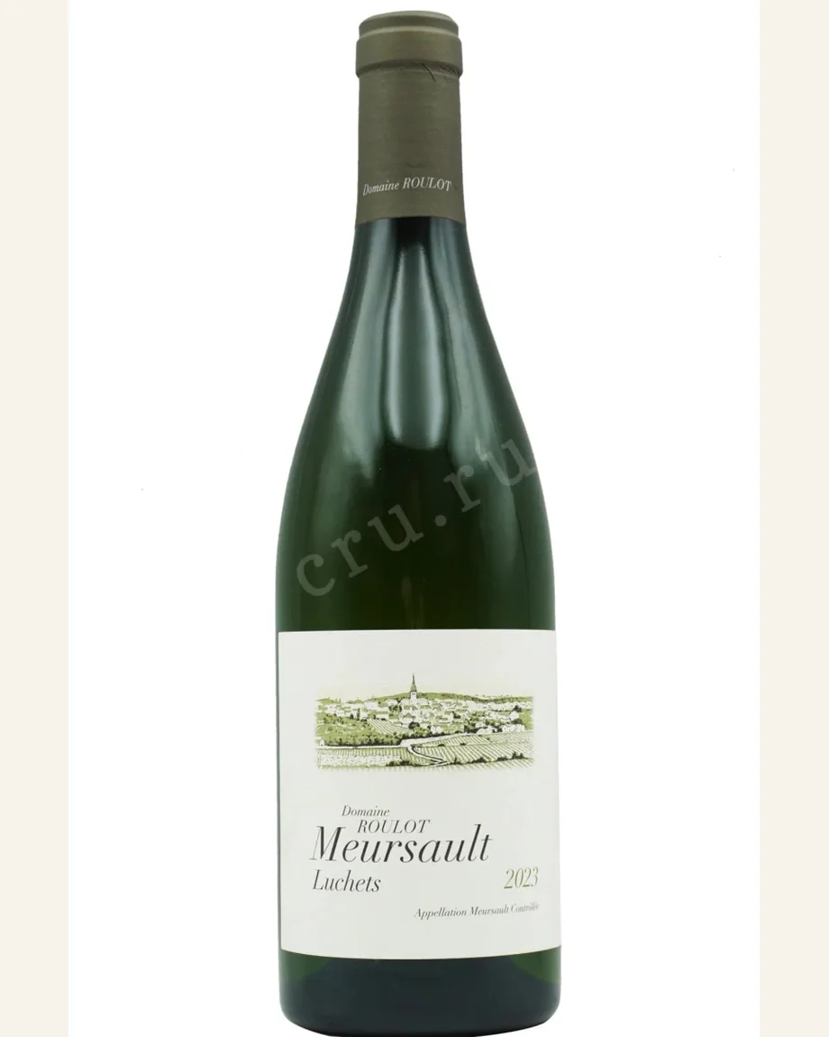 Roulot Meursault Luchets默尔索吕榭村级田酒标与酒瓶图片